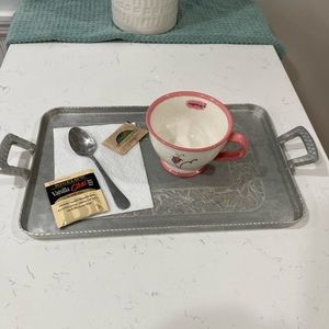 Vintage hand forged everlast serving tray